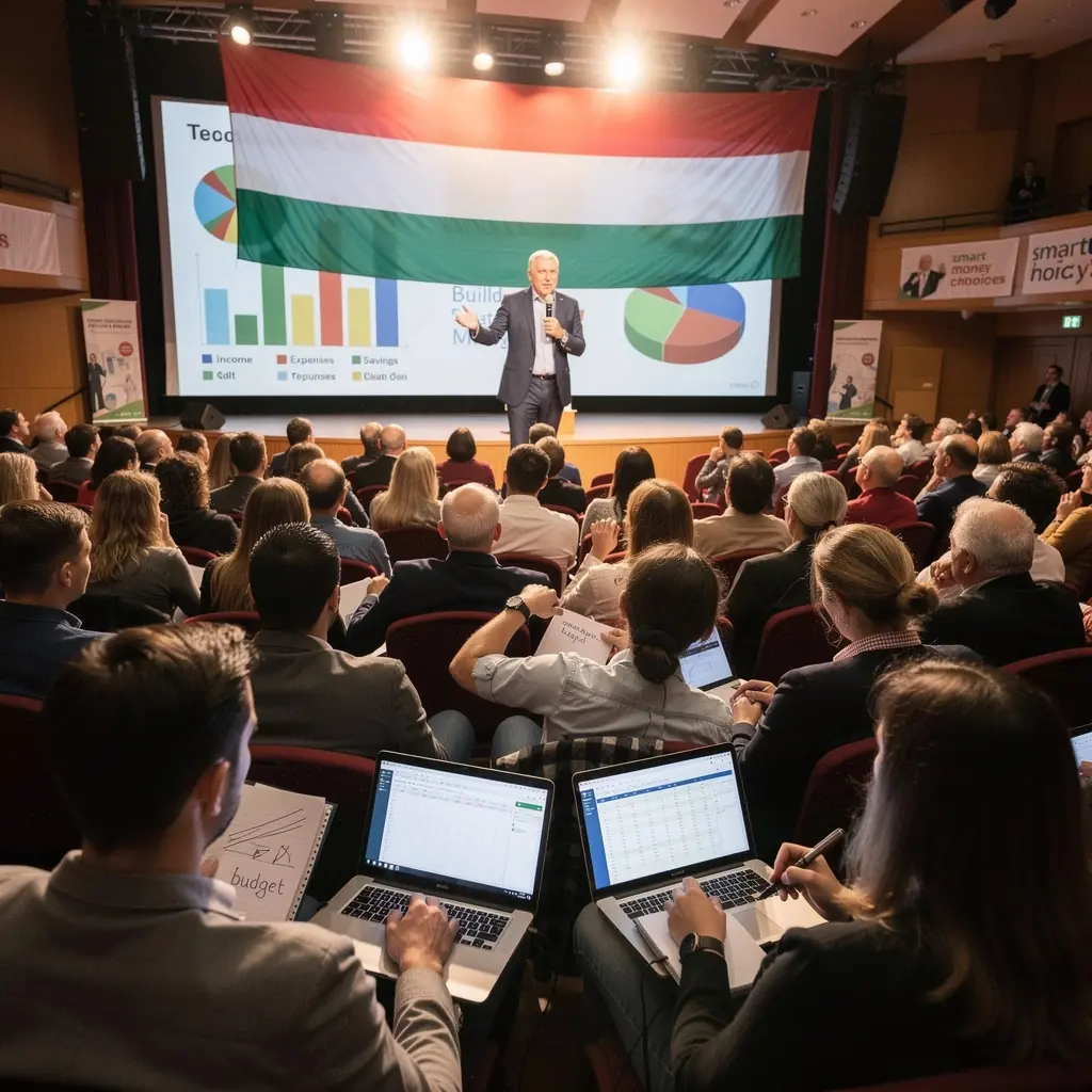 Családi költségvetés tervezése, amely a havi kiadásokat mutatja be.